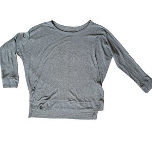 Large ALYA Gray Dolman Sleeve Super Soft Top 970